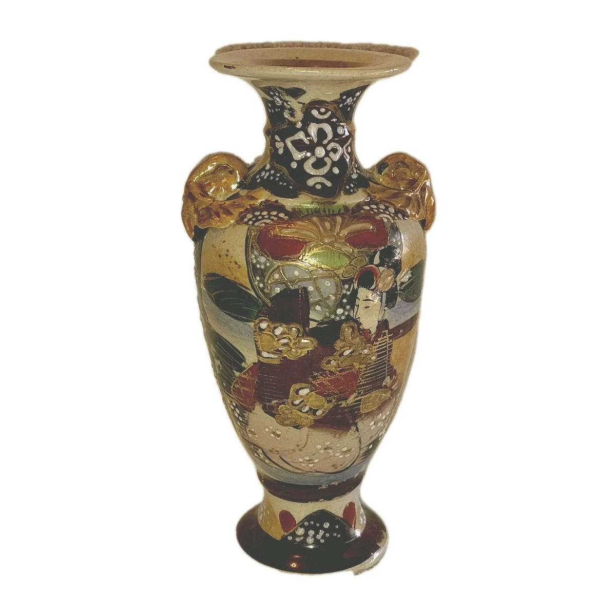 萨摩锦光山在日本古董花瓶| eBay