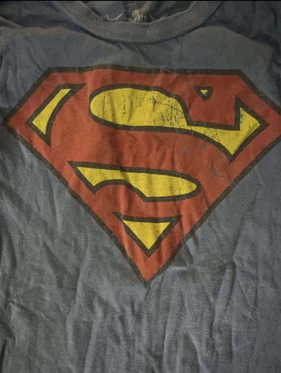 Trunk Brand SUPERMAN Long Sleeve Dress Size 5t Blue