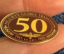 50 Years Hulman George Tradition Indianapolis Motor Speedway Pin 500 lapel 45