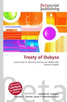 Lambert M. Surhone (U. A.) | Treaty Of Dubysa | Taschenbuch | Englisch (2026)