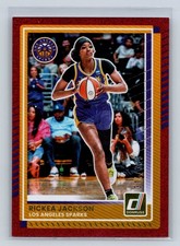 2025 Panini Donruss WNBA Rickea Jackson Red Sparkle 49 (/399)