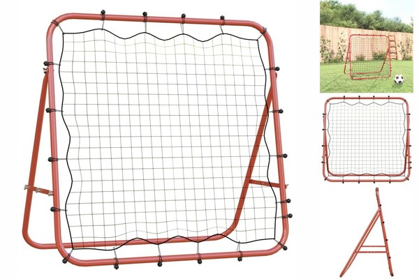 FußBall-Rebounder Verstellbar 96X80X96 Cm Stahl Und PE-image