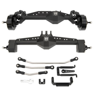 RC Axles Kit Cheat Code Capra 1.9 ISO Front & Rear Black MEUS RACING Axial SCX10