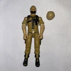 G.I. Joe Clutch 3.75" Action Figure Swivel Arm Helmet ARAH 1982-1983 Hasbro AW