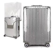 28 Inch Clear PVC Luggage Cover Protectors Suitcase Covers for Luggage Thicke...
