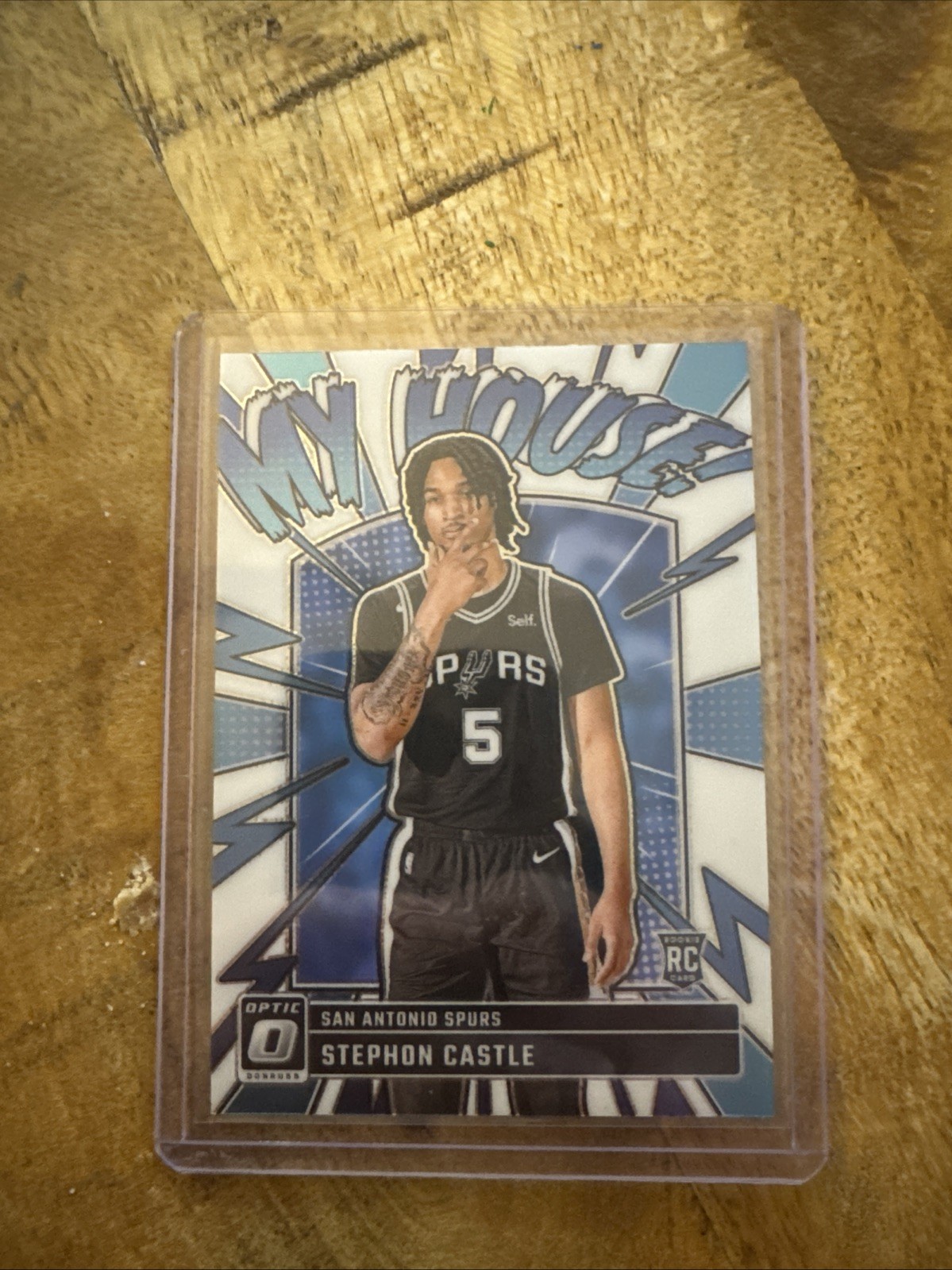 2024-25 Panini Donruss Optic - My House Stephon Castle #16 Holo Prizm (RC)