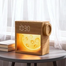 Sunrise Alarm Clock, Sound Machine & Moon Desk Lamp, 20 White Noise Machine 