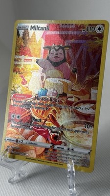 Pokémon Miltank Ultra Rare Full Art Holo GG24/GG70 Crown Zenith 110 HP