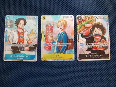 The Strongest Three Brothers Promo Ace P-073/P-074/P-075 ONE PIECE