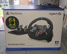 Logitech G29 Driving Force Gaming Steering Wheel & Pedal PS4 PS5 & PC