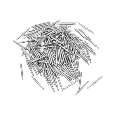 200pcs Gelenkbolzen 1,5mm Durchm. Edelstahl Federsteg Pins für 16mm Uhrenarmband