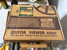 Vintage Kalart 8mm Film Movie Editor Viewer Eight w Original Box 1960's 8mm