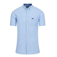 Raging Bull Camicia Classico Maniche Corte Uomo (RB216)