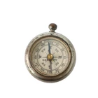 Antique German Brass Pocket Fob Compass Navigation WW2 Military