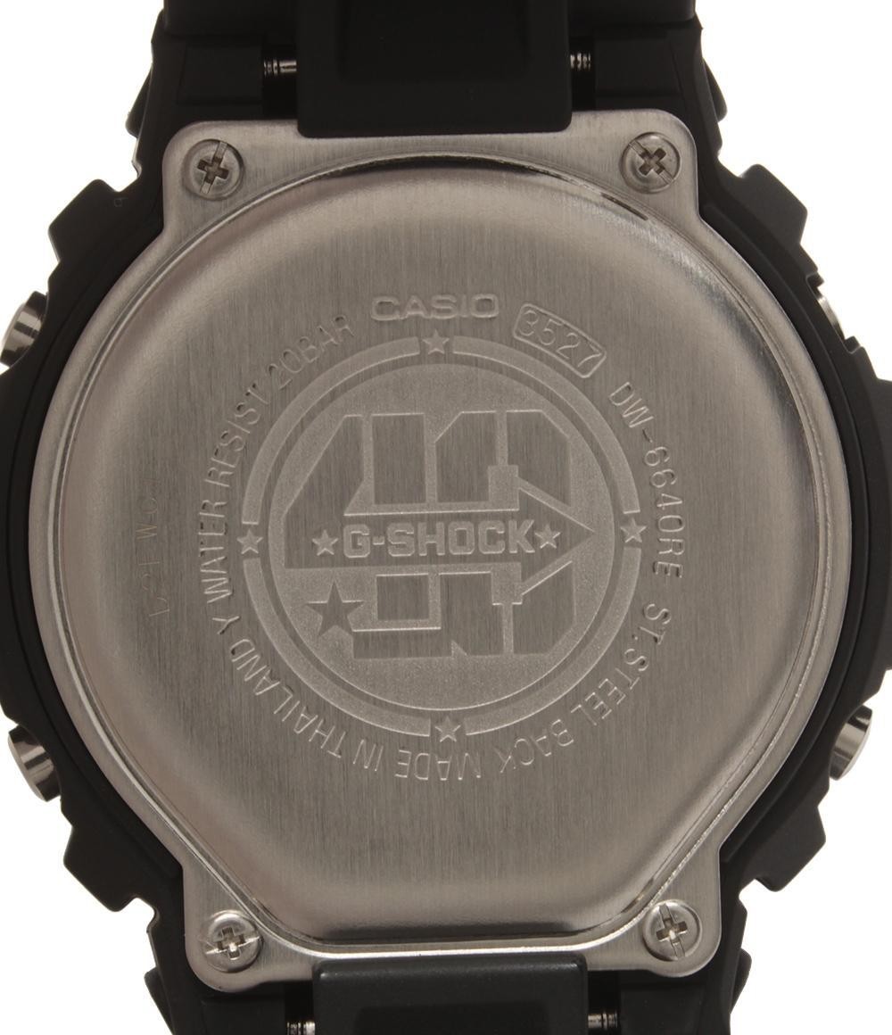 時計 G-SHOCK CASIO 40th DW-6640RE-1JR Gショック】40th Anniversary REMASTER BLACK / DW-6640RE-1JR
