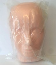 Pro Training Doll Face Mannequin Head Makeup Cosmetics Lashes Silicone