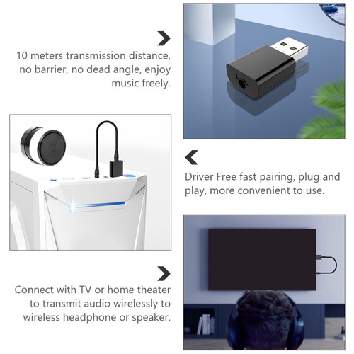 Adapter Audio Relay Wireless Transmitter for Car Stereo System - 第 6/12 張圖片