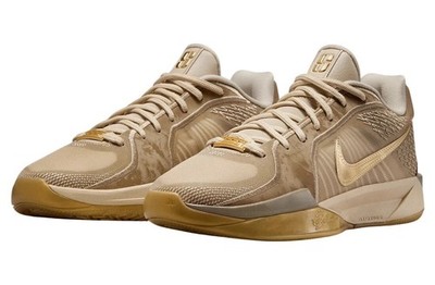 Women s 7.5 - Nike Sabrina 2 NRG Metallic Gold Rattan Brown HF1799-200