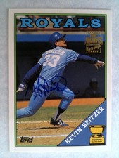 2003 Topps All-Time Fan Favorites - Kevin Seitzer #FFA-KS Royals Archives Auto