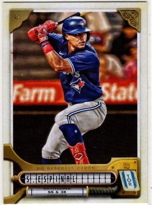 2022 Topps Gypsy Queen Baseball Santiago Espinal No. 159 Toronto Blue Jays