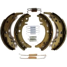 Hochwertige Bremsbacken 200x30 für DDR-Anhänger HP 500/650 mit Zugfedern