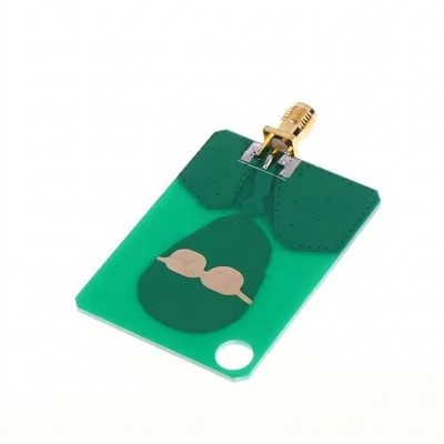 Kompaktes HF-Antennenmodul 2,4-7 GHz für SMA K-Schnittstelle PCB grüne Farbe