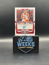 2024-25 Panini Donruss Optic - Signature Series Adama Sanogo #SS-SAN 