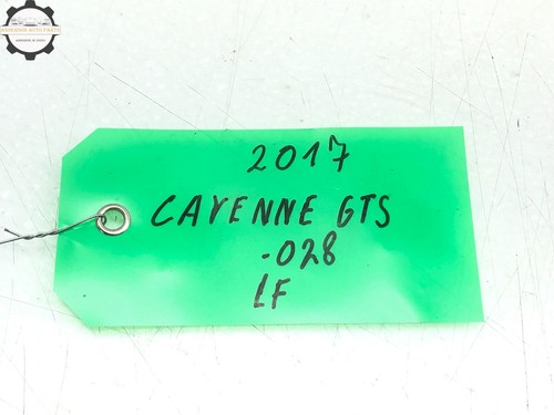 2011-2018 PORSCHE CAYENNE GTS LEFT DRIVER FRONT WHEEL FENDER LINER SPLASH GUARD - Picture 8 of 8