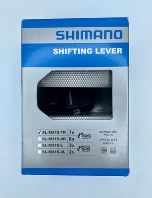 Shimano Shift Lever, SL-M315-7R, Right, 7-Speed RAPIDFIRE Plus