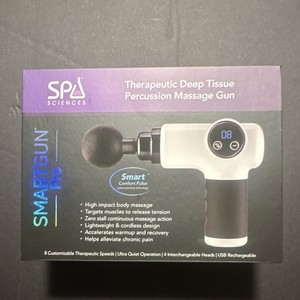SPA SCIENCES - NIB SmartGun PRO – Therapeutic Deep Tissue Percussion Massager