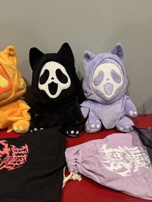STEELWITHTEETH GHOST CAT RARE PLUSH SET | eBay