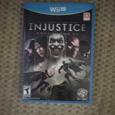 Warner Bros. Injustice: Gods Among Us Nintendo Wii U Fighting T Manual