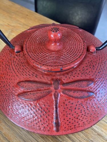 Japanische Teekanne Gusseisen - Bild 2 von 6