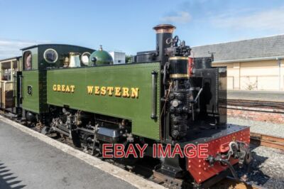 PHOTO  LOCO NO 8  AT ABERYSTWYTH STATION CEREDIGION   2015