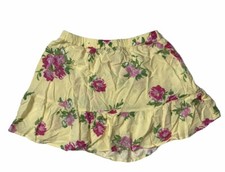 Preowned- The Childrens Place Floral Mini Skirt Girls Size L/10-12 