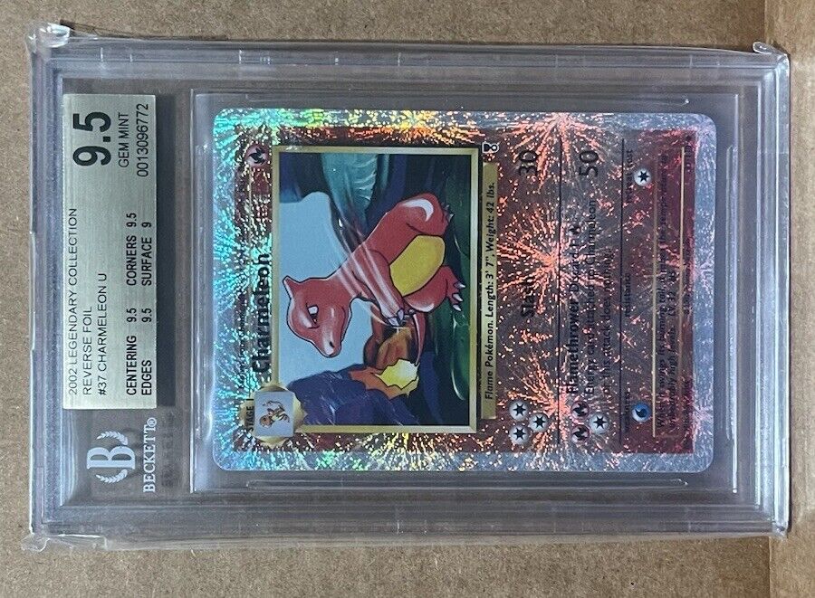 2002 Pokemon Legendary Collection Reverse Holo Charmeleon 2002 Pokemon Legendary Collection Reverse Holo Charmeleon