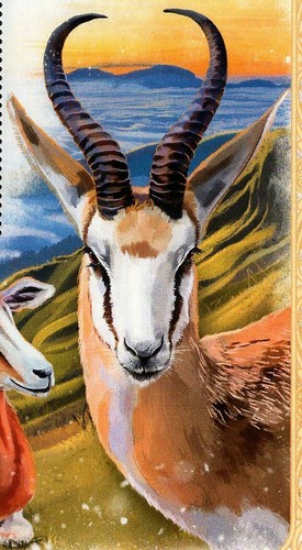 National Animal of Central Africa Stamp Anthropoides Paradiseus S/S MNH #7683 - Picture 8 of 10