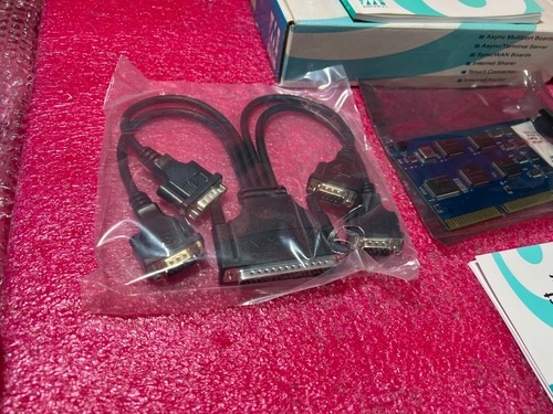 MOXA C104H 4PORT RS-232 Serial Port Card DB37 - Picture 2 of 8