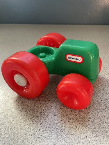 Little Tikes TODDLE TOTS Vintage GREEN TRACTOR for Chunky People - Picture 2 of 4