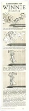 Print Ad Eveready Prestone Winnie the Radiator Cap 1935 1/4-Page Advertisement