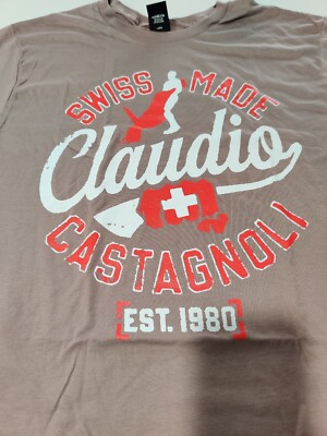 AEW Claudio Castagnoli Pro Wrestling Tees EXCLUSIVE Shirt Size Large WWE NEW