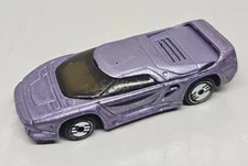 Vintage Hot Wheels Ultra Hots Vector Avtech WX-3 Metal Flake Lavender Purple 92