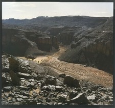 Steintrümmerlandschaft Tassili-n-Ajjer Sahara Tuareg Kunstdruck Photo Poster 442