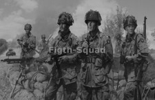 WW2 Picture Photo WW2 US Army Paratroopers Picture 2 BW 5793