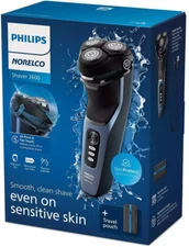 USA New Philips Norelco Shaver 3600 Cordless Wet Dry Electric S3243/91
