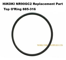 Replacement NR90GC2 top fan o'ring 885-316 for 1st Fix HiKOKI NR90GC2.       014