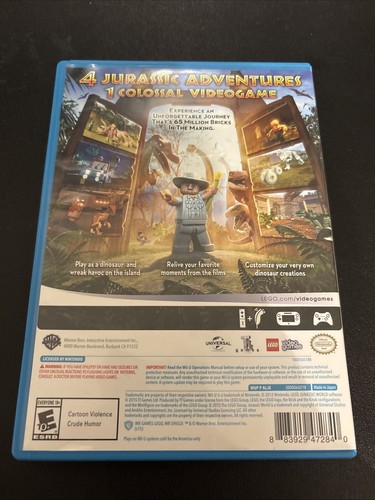 Lego Jurassic World - Nintendo Wii U - Picture 2 of 4