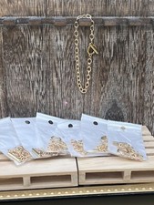6 Charm Bracelets, Unopened Jewelry Making Supplies