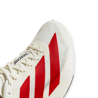 adidas Adizero Evo SL Men's White Red Running Sport Sneaker JS1182