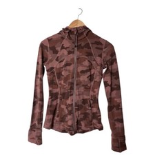 Lululemon Hooded Define Jacket Nulu Heritage 365 Camo Roasted Brown Multi 4 2157